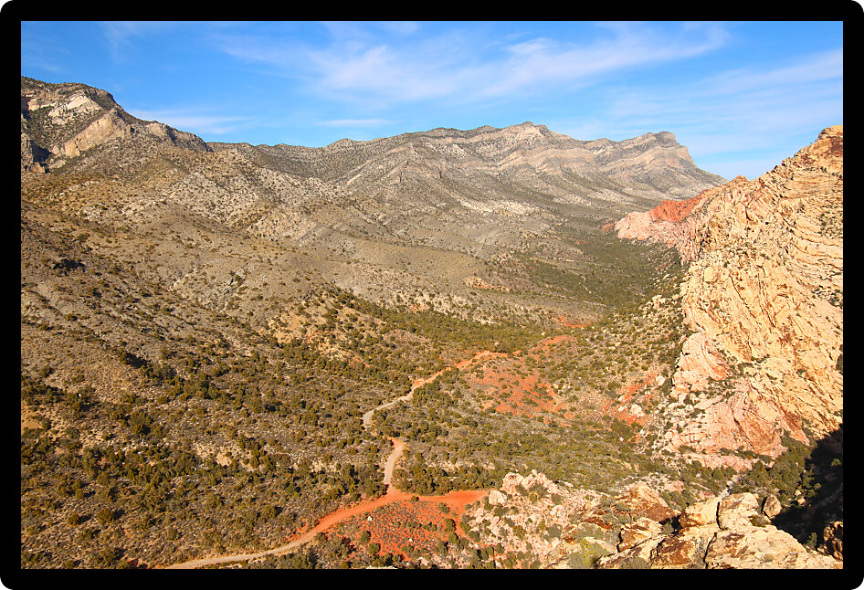 Red Rock Canyon National Conservation Area is located just west of Las Vegas in Nevada.
