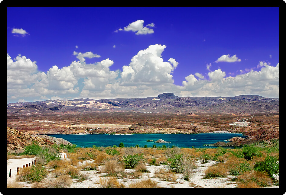Lake Mohave is a reservoir on the Colorado River in the desert of the southwestern United States.