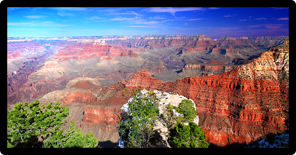Grand Canyon National Park is one of the most famous natural wonders in the United States.