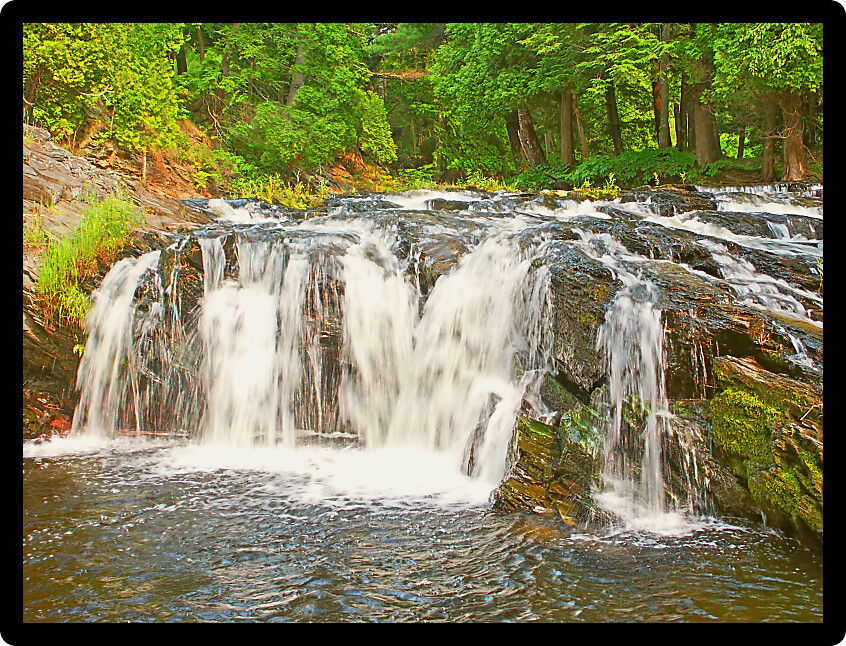 Waterfall of the Falls River near L