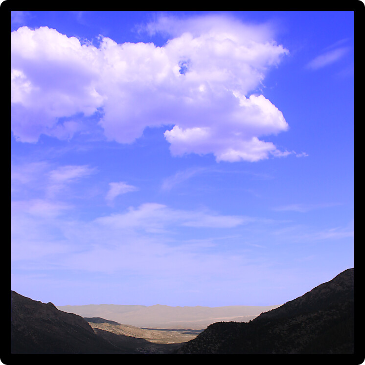 Beautiful view of the Nevada from Mount Charleston.