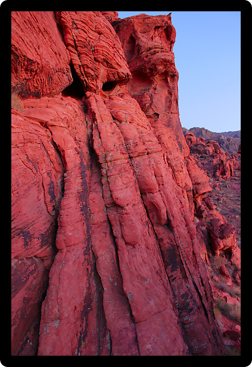 Rock formations at Valley of Fire State Park in Nevada.