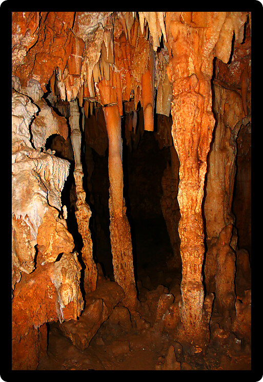 Amazing formations inside the Cueva Del Viento of Guajataca Forest Reserve in Puerto Rico.