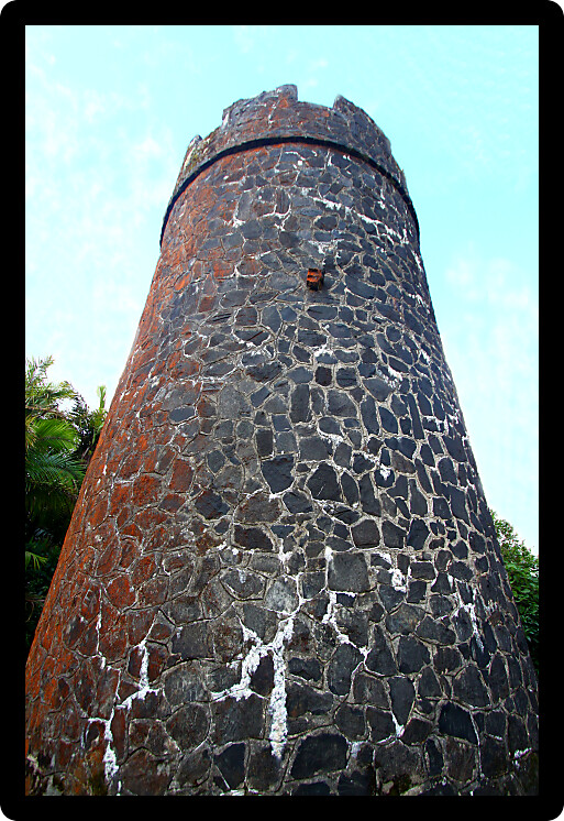 Lookout Tower at Mount Britton in the El Yunque National Forest of Puerto Rico.