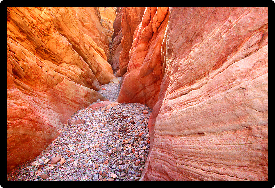 Anniversary Narrows slot canyon of the Lovell Wash in southern Nevada.